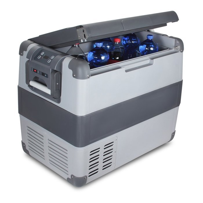 Della Portable Refrigerator USB Port Top Open 55L Fridge/Freezer Camping Tailgating Road Trip N2