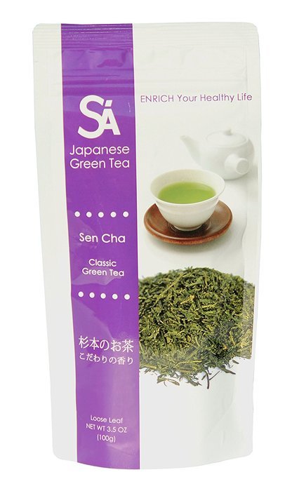 SA Japanese Green Tea Sen Cha, Loose Leaf, 3.5 Ounce Package N2