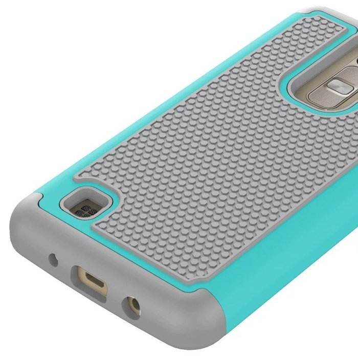 LG K10 Case, ARSUE [Drop Protection] [Shock Absorption] Hybrid Dual Layer Armor Defender Protective Case Cover... N19