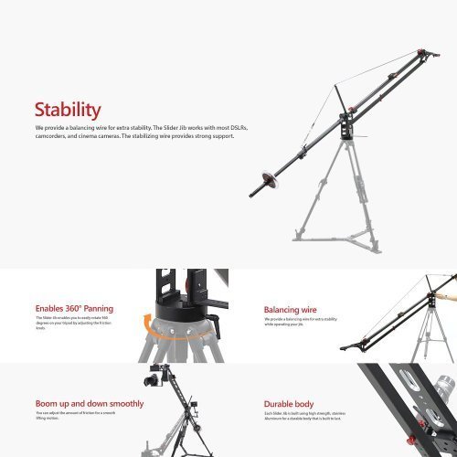 Konova Slider Jib full set with K7 100cm slider N2