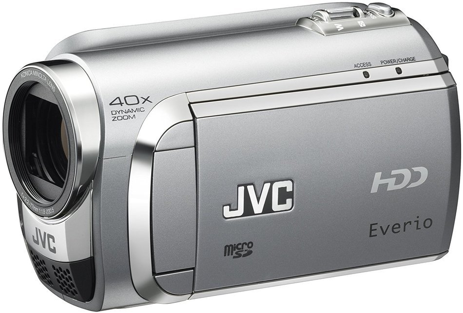 JVC Everio GZ-MG630 60GB HDD/MicroSD Camcorder (Silver) (Discontinued by Manufacturer)