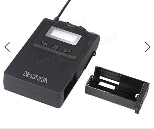 BOYA BY-WM6 Ultra High Frequency UHF Wireless Lavalier Microphone System for Canon Nikon Sony DSLR N3