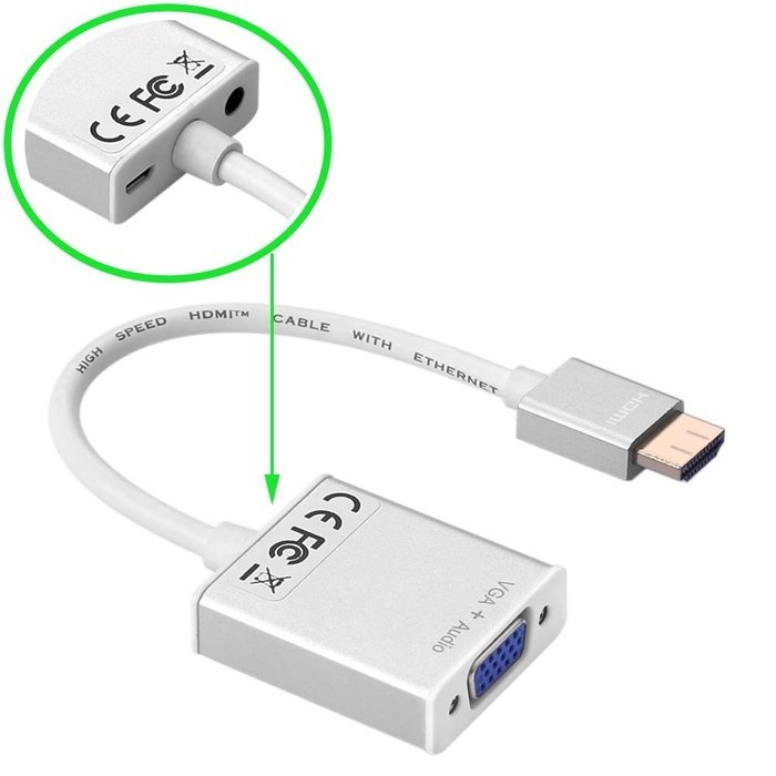 SIENOC 2 Packs Display Port DP Male to HDMI/F Connector Adaptor Pack of 2 Color Black N6