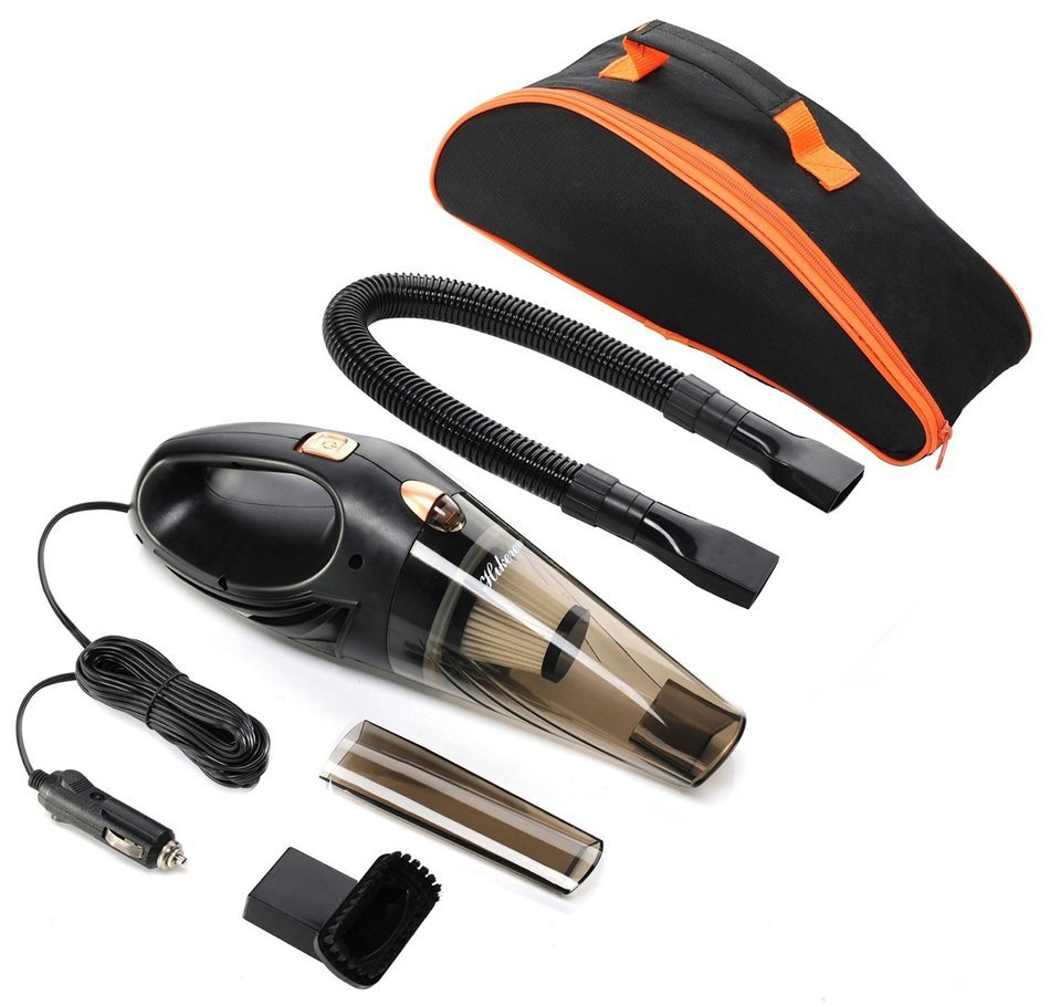 Car Vacuum Cleaner,Hikeren DC 12-Volt 106W Wet&Dry Handheld Auto Vacuum Cleaner,14FT(4.3M)Power Cord with One...