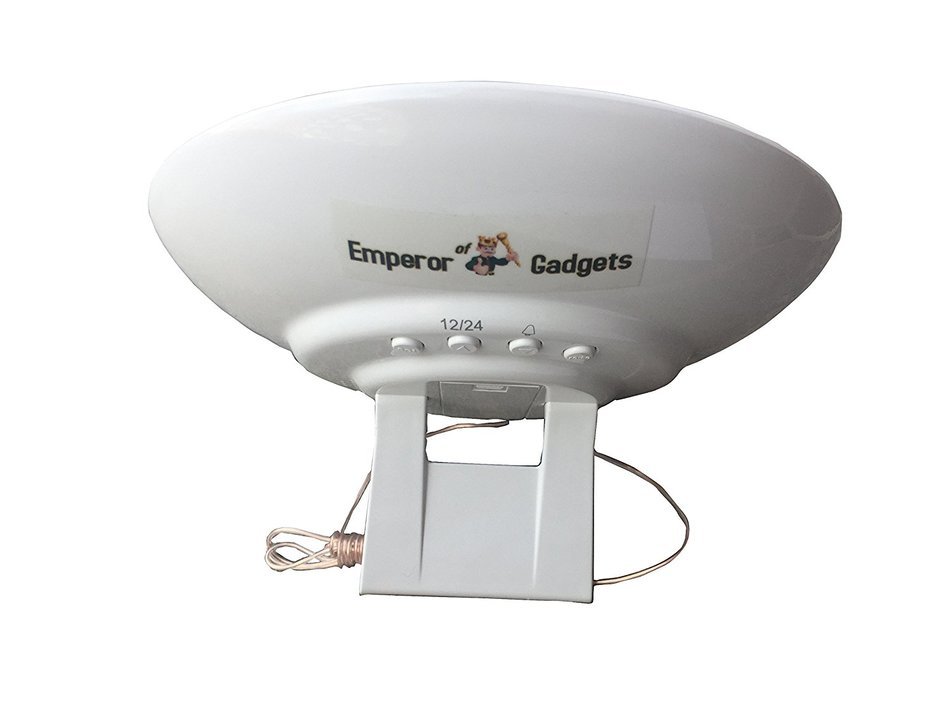 Emperor of Gadgets Sunrise Simulation Natural Sounds Wake-Up Alarm Clock Lamp/ Morning Wake-Up Alarm Light with...