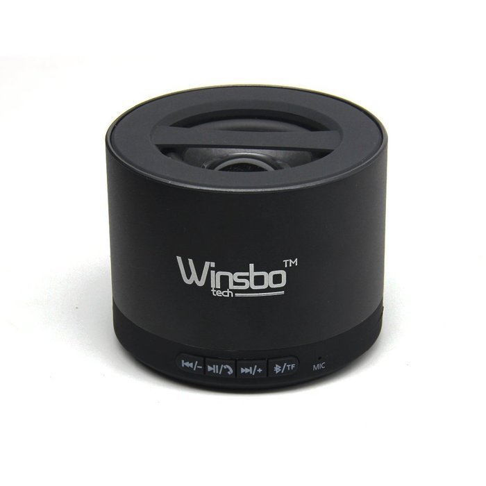 Winsbotech Best Wireless Portable Bluetooth Speaker for iPhone iPad Android with Bass. Cell Phone Speaker for... N4