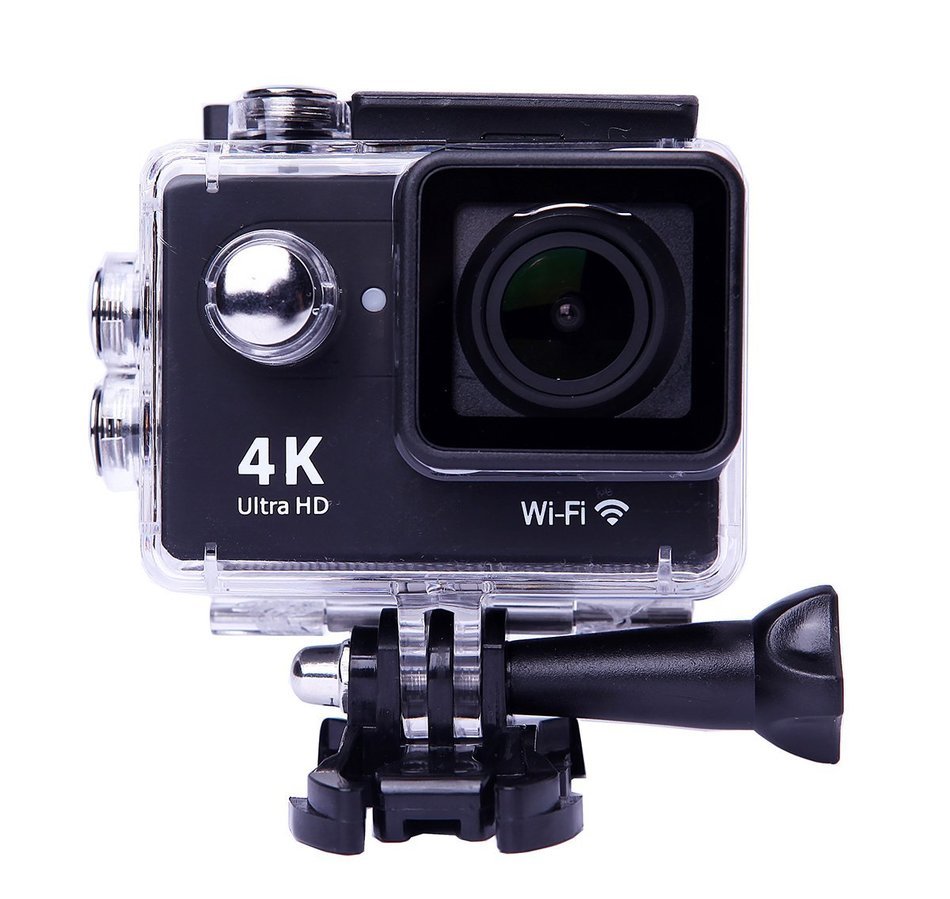 4K2 Sports Action Video Camera WiFi 2.0 inch 1080P Waterproof Helmet Camcorder Black