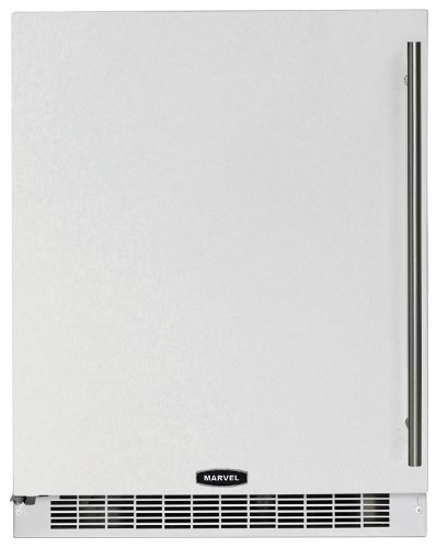 Marvel 6ADAM-WW-F-L 24-Inch ADA Compliant Height Undercounter Refrigerator Left Hinge Door, White I