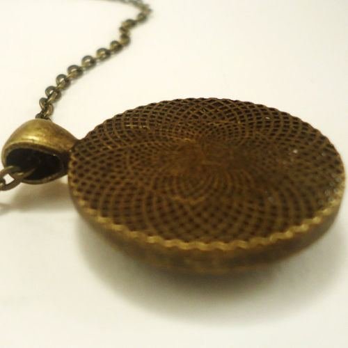 New arrival Vintage Books4 Cabochon Photo Glass Chain Pendant Necklace N2