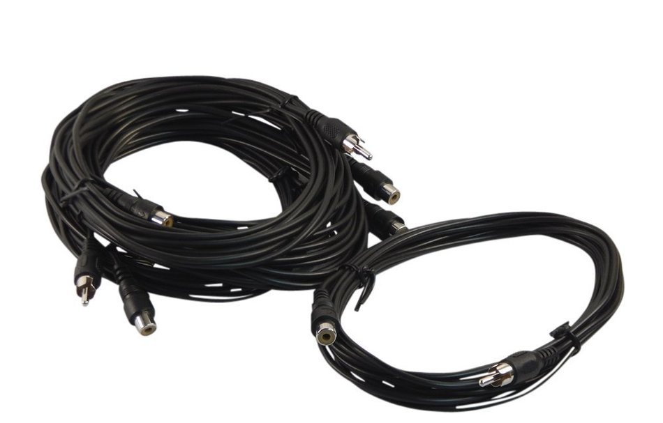 CableWholesale's RCA Audio / Video Extension Cable, RCA Male to RCA Female, 12 foot