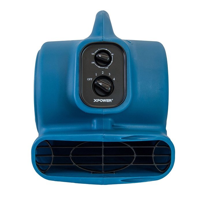 XPOWER Freshen Aire P-260NT 1/5 HP Mini Scented Air Mover Fan Dryer with Ionizer & Timer N9
