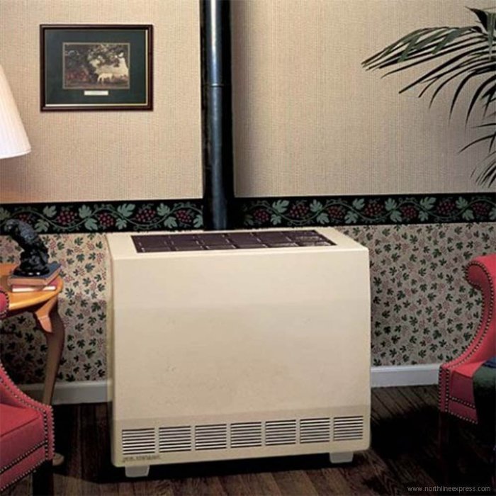 Empire Closed Front Room Heater W/Blower Natural Gas 50000 BTU