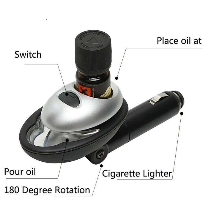 PowerKnight Air Purifier Humidifier aromatherapy aroma diffuser oxygen bar car air purifier Refresh & Revitalize
