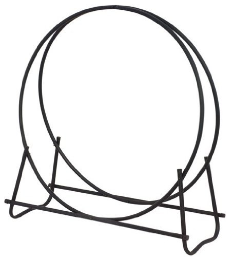 Uniflame W-1881 Black 40-Inch Diameter Tubular Log Hoop