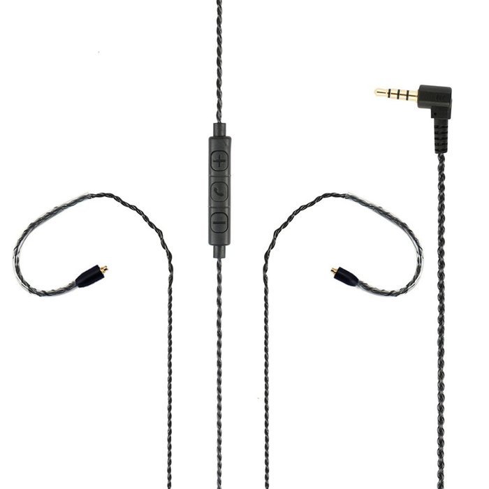 For SE215 SE425 SE535 SE846 UE900 Shure Headphone Replacement Cable 5N OCC Crystal Silver Plated DIY Cord for... N13