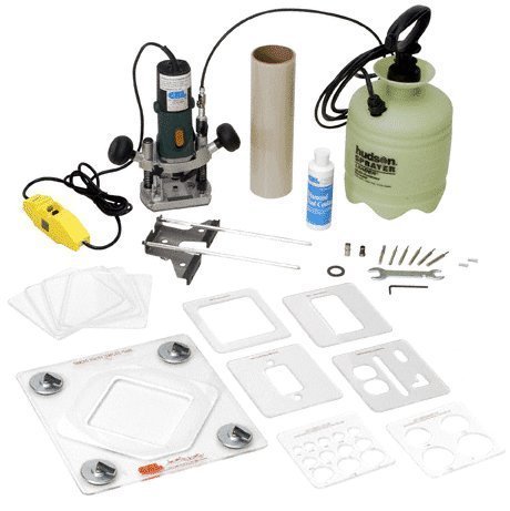 CRL Deluxe Portable Glass Router With Template System by C.R. Laurence