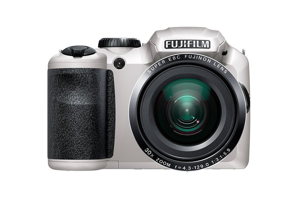 Fujifilm FinePix S6800 16MP Digital Camera with 3-Inch LCD (White) N2