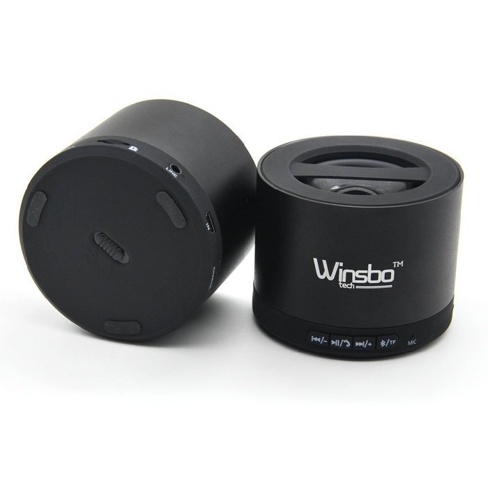Winsbotech Best Wireless Portable Bluetooth Speaker for iPhone iPad Android with Bass. Cell Phone Speaker for... N5