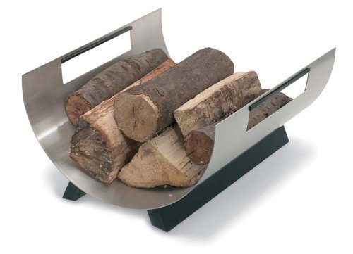 blomus Chimo Log Basket, 15-1/2 by 8-3/4 by 13-1/2-Inch N2