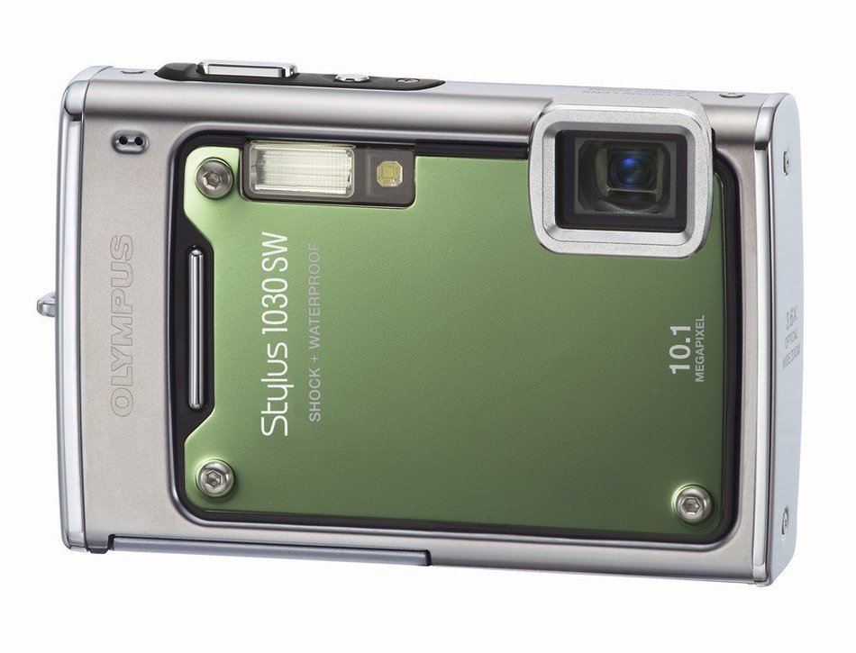 Olympus Stylus 1030SW 10.1MP Digital Camera with 3.6x Optical Wide Angle Zoom (Silver) N2