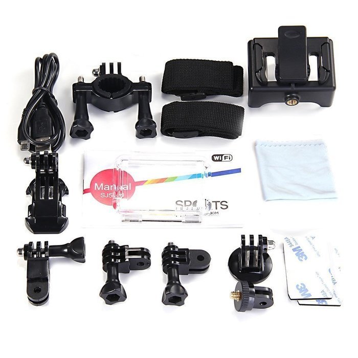 SJ5000 WIFI Novatek 96655 14MP 2.0" LCD 1080P 170 Degree Wide Angle + DSP-NT96655 Sport Action Camera Waterproof...