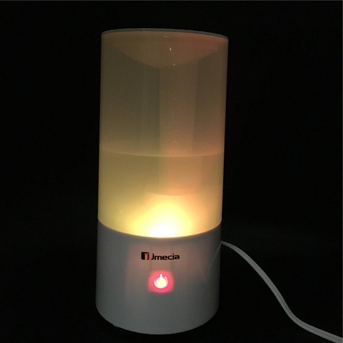 1.8L Ultrasonic Humidifier, Cool Mist Humidifier with Aroma Diffuser, With 7 Color LED Lights and Waterless Auto... N8