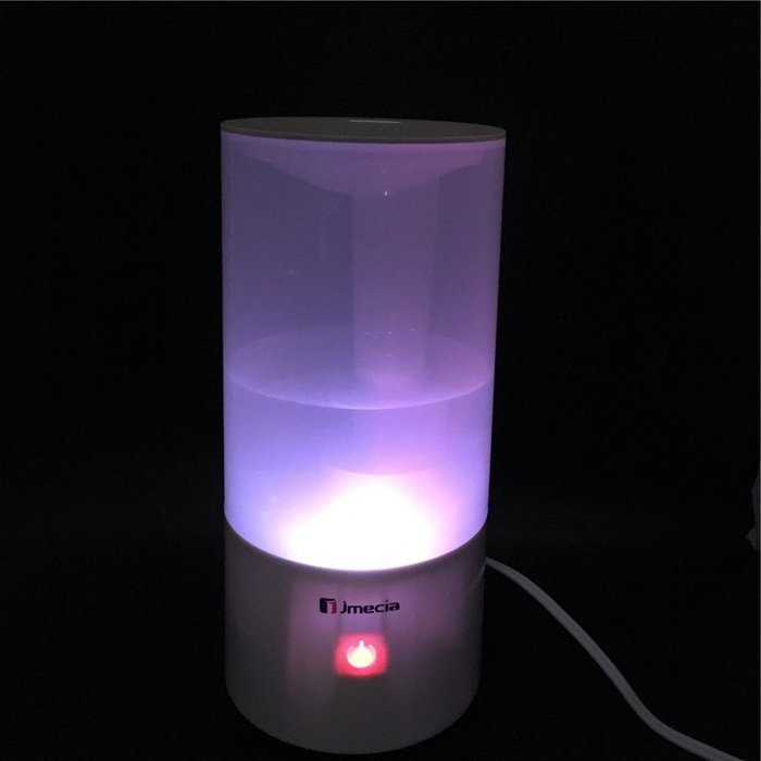 1.8L Ultrasonic Humidifier, Cool Mist Humidifier with Aroma Diffuser, With 7 Color LED Lights and Waterless Auto... N9