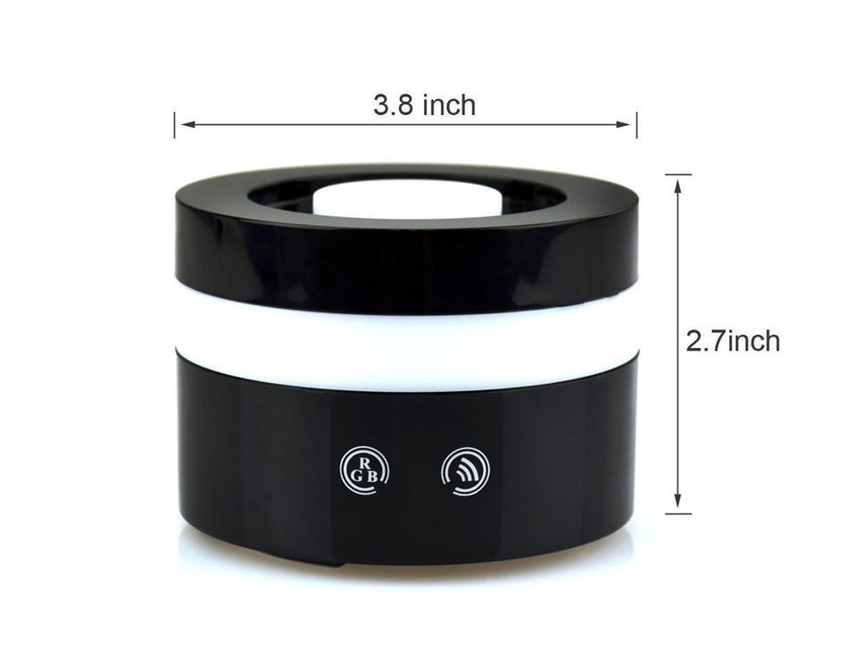 Actpe Portable Travel-size USB 100ml Aroma Essential Oil Diffuser Ultrasonic Air Humidifier Ultrasonic Cool Mist... N2