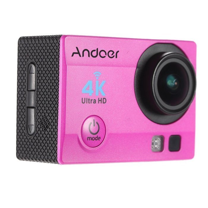 Andoer 2" Ultra-HD LCD 4K 25FPS 1080P 60FPS Wifi Cam FPV Video Output 16MP Action Camera 170&deg;Wide-Angle Lens with... N7