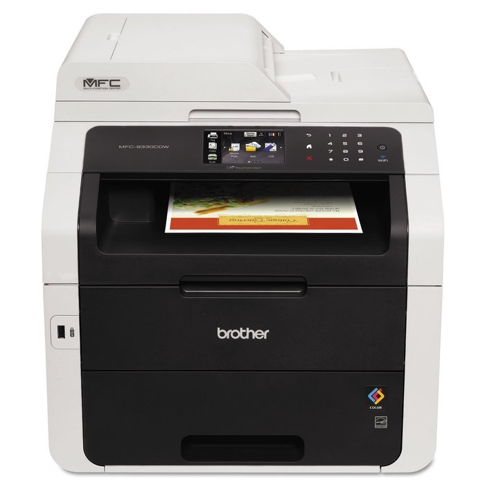 - Brother MFC-9330CDW Color Laser MFP (23 ppm) (192 MB) (8.5" x 14") (600 x 2400 dpi) (Max Duty Cycle 30,000 Pages...