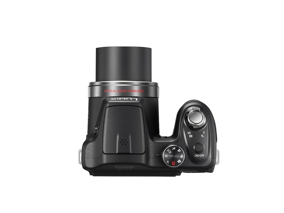 Panasonic Lumix DMC-LZ20K 16 MP Digital Camera with 21x Opitcal Zoom and 3-inch LCD - Black