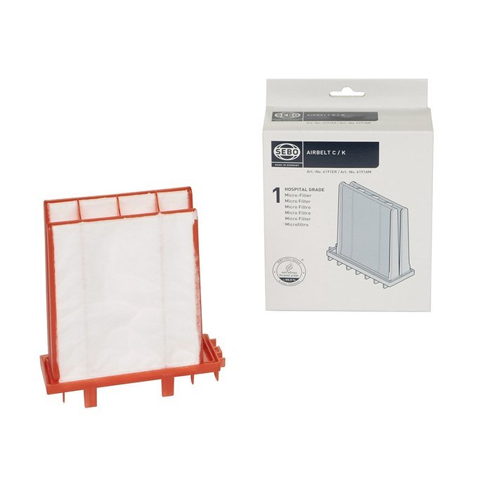 Sebo Hospital Grade Micro Filter Item #6191AM