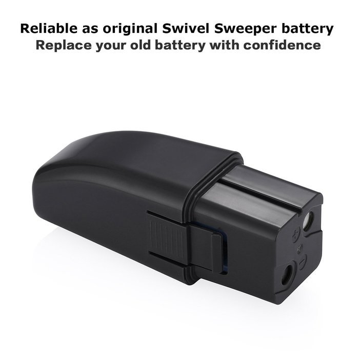 Powerextra 7.2V 2000mAh Ni-MH Replacement Battery for Ontel Swivel Sweeper G1 & G2