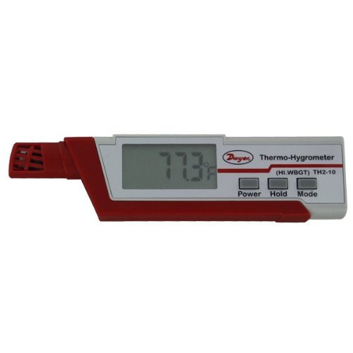 Dwyer Thermo-Hygrometer Pen, TH2-10, Each pack of 1