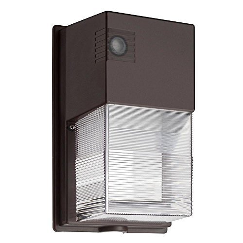 Lithonia Lighting OWP LED 1 50K 120 PE M4 Wall Mount Outdoor LED Wall Pack Light, Bronze by Lithonia Lighting