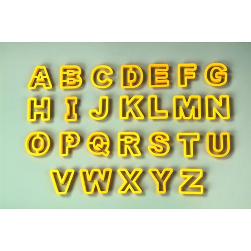 Fat Daddio's Alphabet Nylon Cutter Set