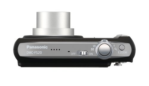 Panasonic Lumix DMC-FS20S 10MP Digital Camera with 4x Wide Angle MEGA Optical Image Stabilized Zoom (Silver)