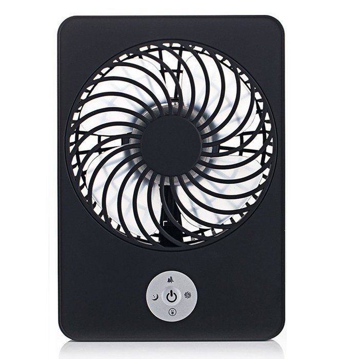 Niceshop&reg; Mini Air conditioner Square Personal Fan Portable fan little fan Rechargeable Fan 3 Speeds Desktop Summer... N3