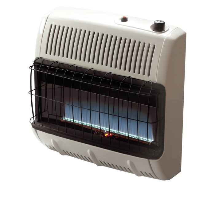 Mr. Heater Corporation Vent Free Flame Natural Gas Heater, 20k BTU, Blue N2