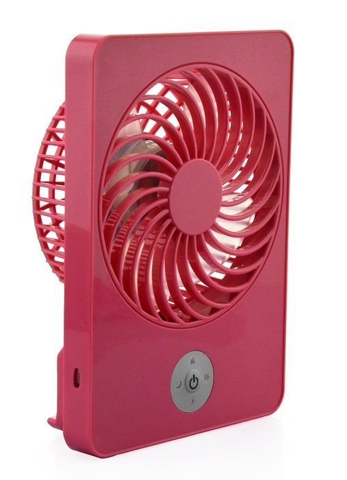 Niceshop&reg; Mini Air conditioner Square Personal Fan Portable fan little fan Rechargeable Fan 3 Speeds Desktop Summer... N4