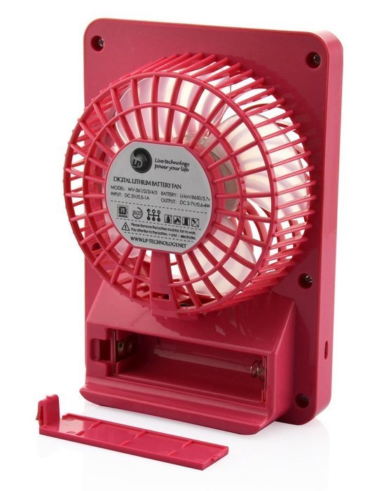 Niceshop&reg; Mini Air conditioner Square Personal Fan Portable fan little fan Rechargeable Fan 3 Speeds Desktop Summer... N5