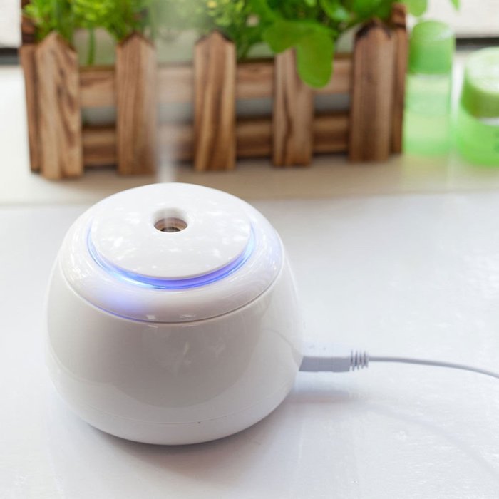 Air Humidifier, Micropromo 5V 80ml Ultrasonic Air Humidifier, Mini Electric Mist Humidifier Spport Auto Shut Off... N2