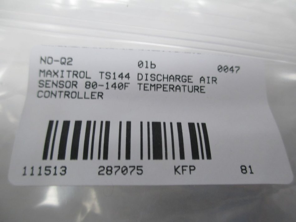 Series 44 Discharge Temperature Sensors (min 40-80F, max 80-140F) N6