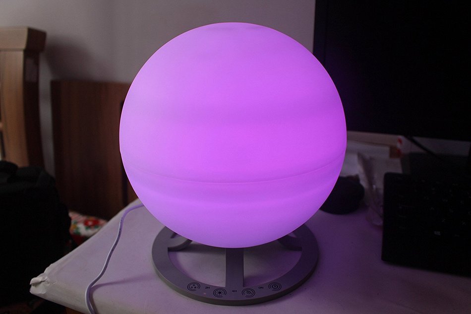 GH Brothers 600ml Essential Oil Diffuser Personal Aromatherapy Diffusers Ultrasonic Cool Mist Humidifier with... N3