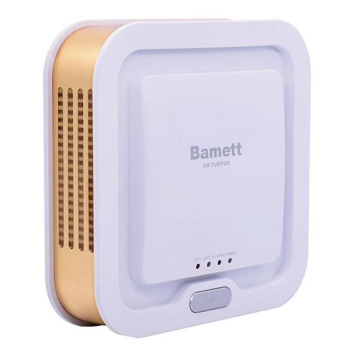 Bamett Car Air Purifier Auto Purifier, Anion Oxygen Bar, 3 in1 HEPA Air Cleaner, Odor Eliminator, Remove Dust,... N11