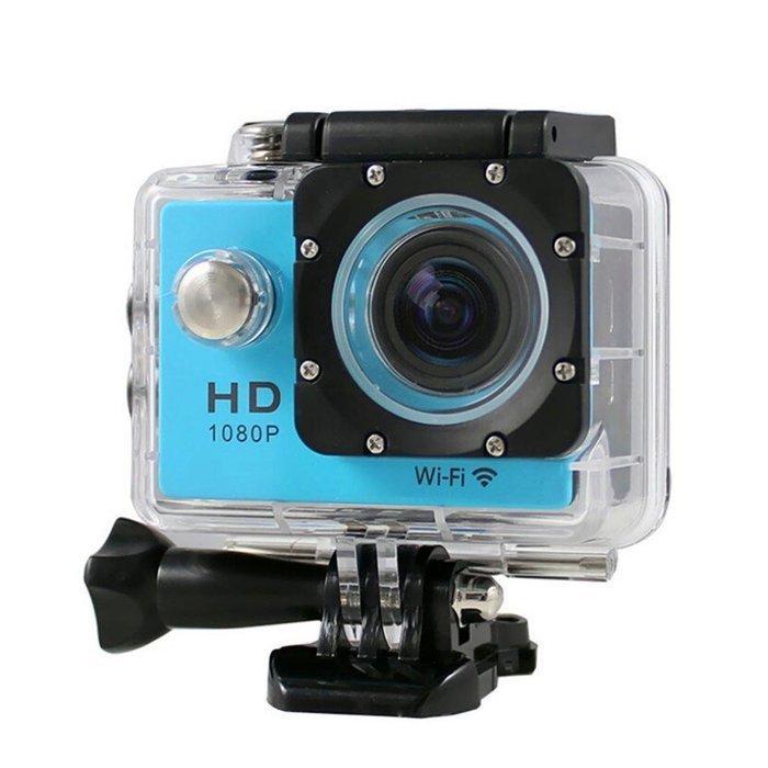 Womail Mini 1080P Full HD DV Sports Recorder Car Waterproof Action Camera Camcorder Sky Blue