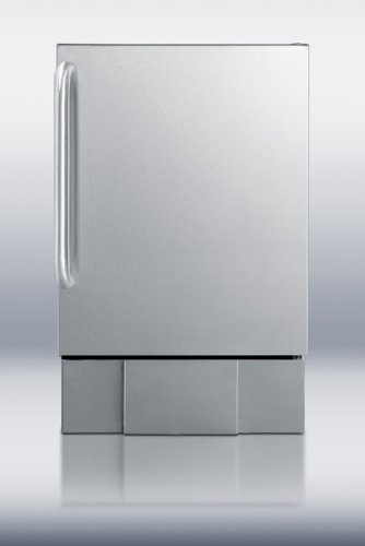 Summit Stainless Steel Outdoor Icemaker, 25 x 14.75 x 23 inch -- 1 each.
