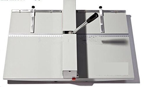 WunTai 350mm/ 13.7inch Manual creasing machine and perforating machine 2 in 1 paper creaser and perforator Creasing...