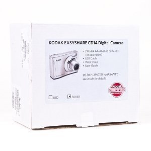 Kodak EasyShare CD14 8.2MP 3x Optical/5x Digital Zoom Camera (Silver) - One Touch Sharing!