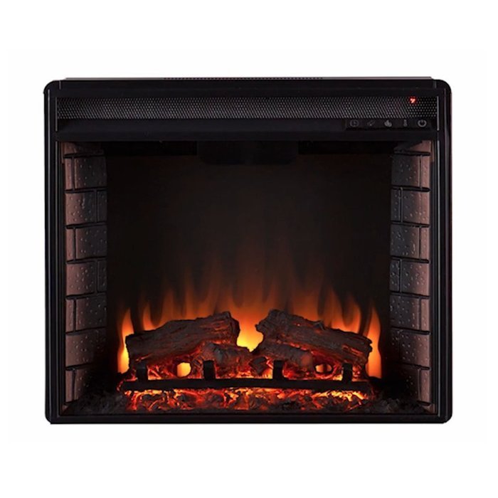 Avery 45 in. Convertible to Wall & Corner Indoor Electric Fireplace in Classic Espresso, Can Fit TV up 43.5 in. N6